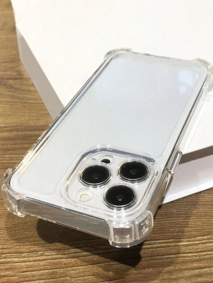 Transparent Anti Shock Mobile Case for Samsung, iphone, Redmi and Oppo.